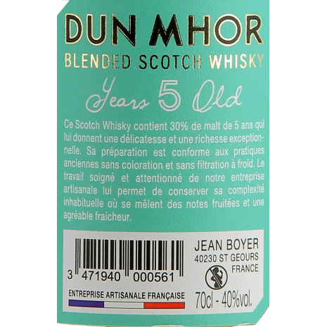 DUN MHOR 5 ANS