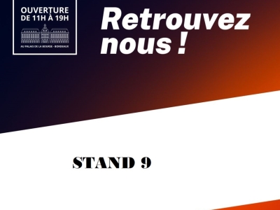 Retrouvez-nous les 10 et 11 octobre  aux Spiritives Bordeaux Palais de la Bourse